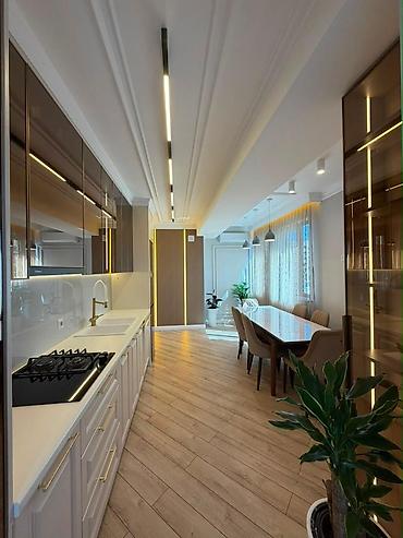 lux: 3 комнаты, 103 м², Верхний Джал Элитка, 10 этаж, Дизайнерский ремонт — 3