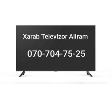 televizor alışı: Xarab. Televizor. Aliram