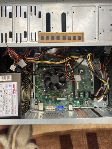 материнка на сокете 1155: Компьютер, ядер - 4, ОЗУ 16 ГБ, Для несложных задач, Intel Core i5, Без накопителя