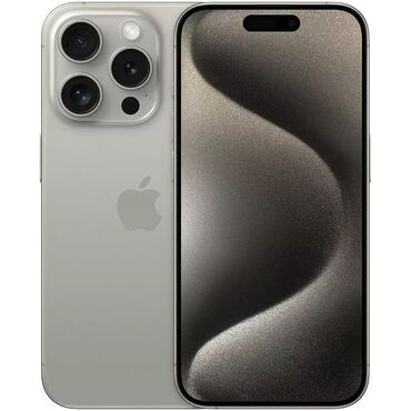 avtosistem elaqe: IPhone 15 Pro, 128 GB, Natural Titanium, Face ID