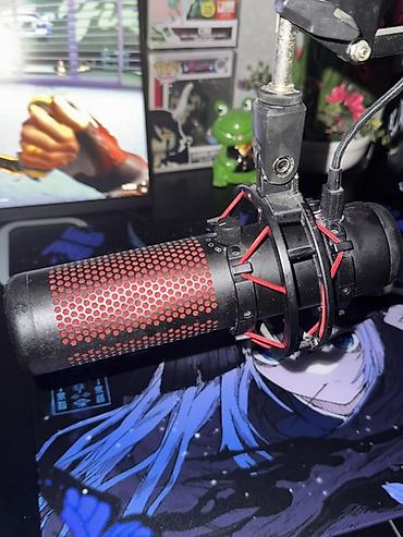 hyperx quadcast: Игровой/стримерский hyper x с подставкой - Тип: конденсаторный — 1