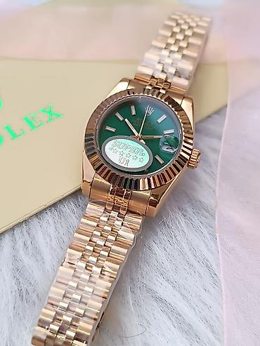 oyster saat: Yeni, Qol saatı, Rolex, rəng - Qızılı — 9