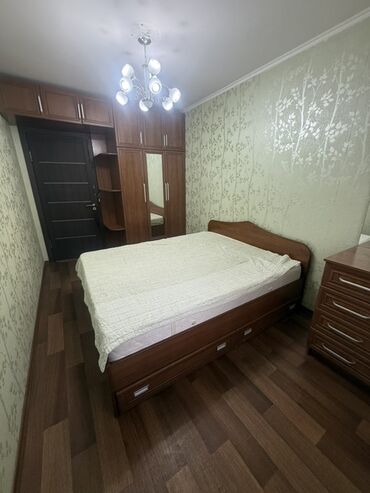 квартира джалал абад аренда долгосрочно: 2 комнаты, Без подселения, С мебелью полностью