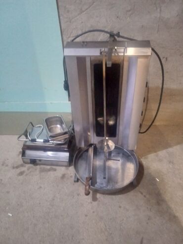 оборудование для производства пластиковых окон в бишкеке: Salam döner aparatı 4 gözlü 0 faza 1 ay işlenib toster agırlardan 5