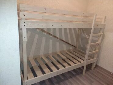 Мебель на заказ: Ассолому алейкум!! Эки кабатуу кровать жасайбыз таза сыйда жыгачтан — 11
