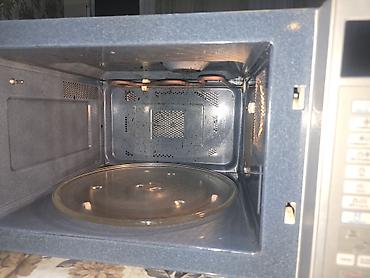 Mikrodalğalı sobalar: Mikrodalğalı soba Samsung, Ayrıca dayanan, Mikrodalğalar ilə, rəng - Gümüşü, İşlənmiş — 2