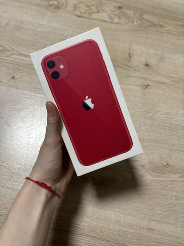 защитные пленки apple: IPhone 11, Б/у, 128 ГБ, Красный, Защитное стекло, Чехол, Коробка, 74 %