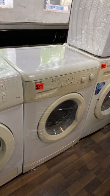 Elektrikli qızdırıcılar və radiatorlar: Paltaryuyan maşın Beko, 5 kq, Avtomat, Qurutmasız, Kredit yoxdur