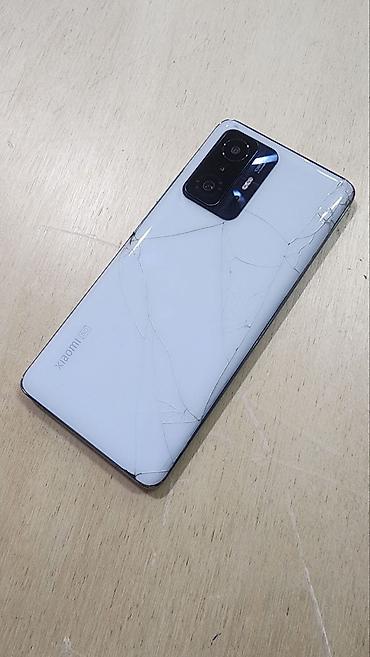 Xiaomi, 11T, Б/у, 128 ГБ, цвет - Белый, 2 SIM