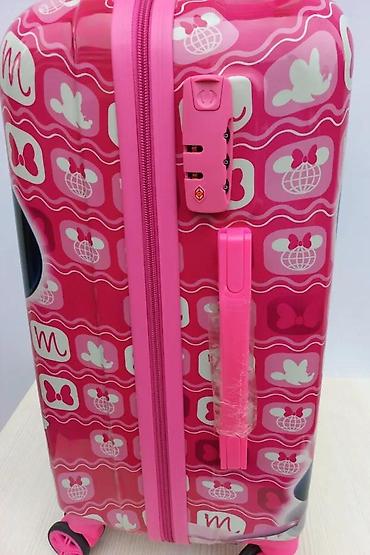 Rančevi, torbe i koferi: Dečji kofer na točkiće – Minnie Mouse motiv - Dimenzije: kabinski — 5