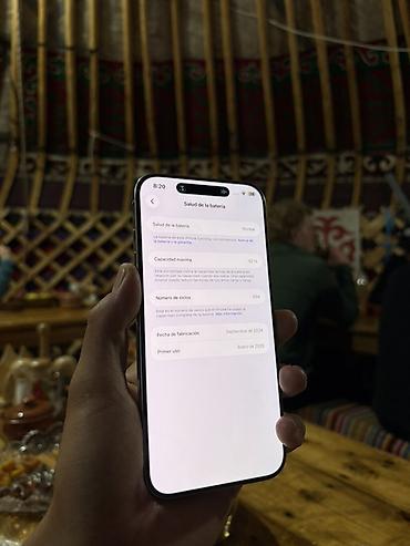 x iphone: IPhone 16 Pro Max, Новый, 512 ГБ, White Titanium, Чехол, 92 % — 2