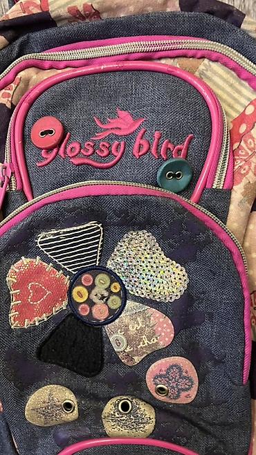 məktəbli çantalar: Glossy Bird məktəb çantası YENİDƏN SEÇİLMİR ENDİRİMLƏ 12 AZN, 40 — 4