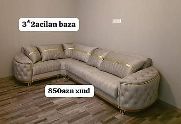 Divanlar: Məhsul: Künc divanlar (L-forma) - Modellər: Müxtəlif dizaynda L-forma — 4