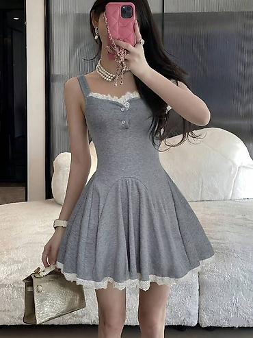 70 сом: Күнүмдүк көйнөк, Кыска модель, Сарафан, M, S, XS — 1