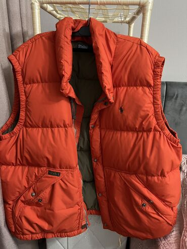 kişilər üçün demisezon jiletlər: Jilet, 3XL (EU 46), rəng - Narıncı