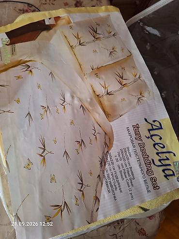 tekstil: Açelya Terry Bedding Set – çift nəfərlik dəst - Material — 1