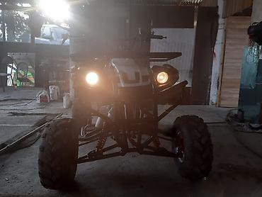 Kvadrosikllar: ATV kross/iş üçün dördtəkərli - Güclü benzin mühərriki, elektrik — 5