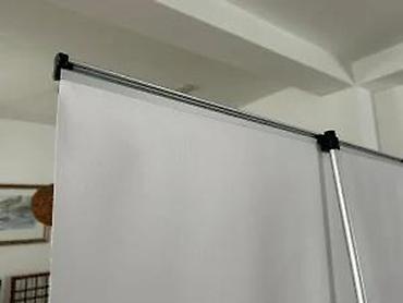 Reklamiranje, štampanje: Roll-up baner sa grafikom kafe – Fujitsu - Prenosivi roll-up stojni — 6