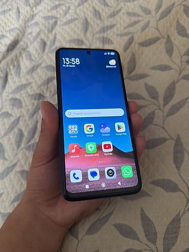 redmi 11a: Redmi, Redmi Note 11, Б/у, 128 ГБ, цвет - Черный, 2 SIM, eSIM — 1