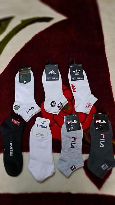 adidas şort: Corablar, Yeni, 41 - 43, rəng - Qara — 1