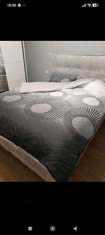 Ćebad i pokrivači: ✔ Bračni set • Čaršaf: 220×230 cm • Jorganska navlaka (step-deka) — 14