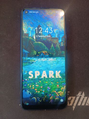 Mətbəx texnikası: Tecno Spark 6, 128 GB, rəng - Mavi