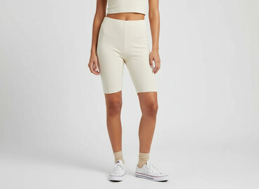 krótkie spodenki off white: H&M, Шорти жіночі, розмір S