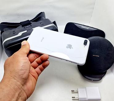 Apple iPhone: IPhone 8 Plus, Б/у, 256 ГБ, Белый, Наушники, 100 % — 8