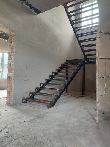 Обшивка лестниц: Лестница лестница каркас сварочный работа лестница перила на весь — 8