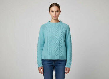 Swetry: Sweter damski, rozmiar L