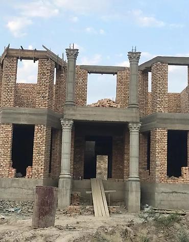 Железобетонные столбы для заборов: Декоративные монолитные колонны из бетона Римский колона куйуп Беребиз — 8