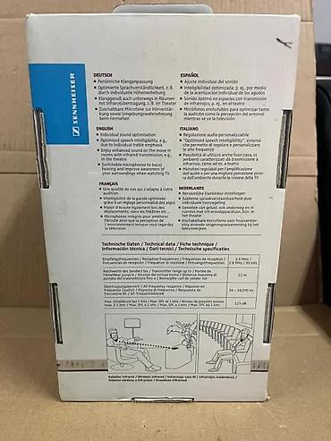 bes audio bw350: Sennheiser Set 900 – infracrveni stereo TV/slušni sistem sa — 9