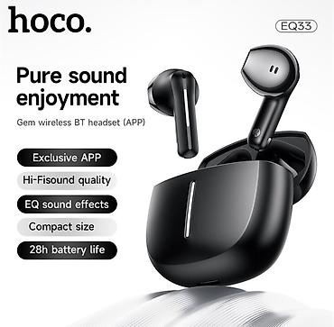 e book: Беспроводные наушники Hoco EQ33 (TWS) - Чистый звук Hi‑Fi: технология — 1