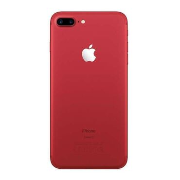 Apple iPhone: IPhone 7 Plus, Б/у, 128 ГБ, Красный, Чехол, 74 %