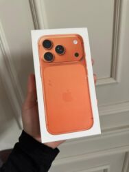 зарядные устройства для ноутбуков: IPhone 17 Pro, Жаңы, 512 ГБ, Кызгылт сары, Заряддоочу түзүлүш, Кабель, Куту, 100 %