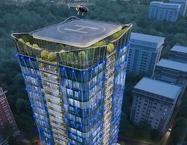 145: 3 комнаты, 145 м², Киргизия 1 Элитка, 17 этаж, ПСО (под самоотделку) — 4