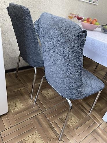 silver kitchen: Комплект кухонных стульев, 6 шт. - Модель: мягкие обеденные стулья — 4