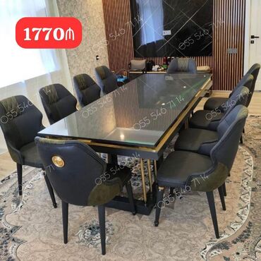 Dolablar: Qonaq otağı üçün, Yeni, 8 stul