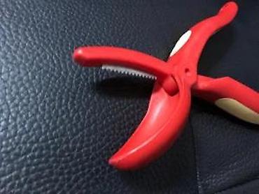 Sečice: Snips alat za zarezivanje/otvaranje kestena – crveni - Praktičan — 11