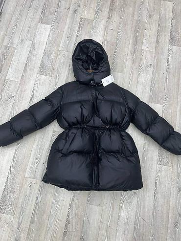 Пуховик, Короткая модель, Корея, С капюшоном, M, L, XL