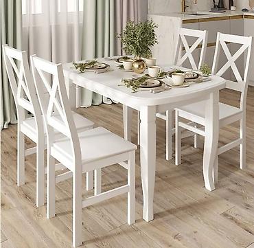 stol: Стол для зала, Новый, Не раскладной, Овальная — 2