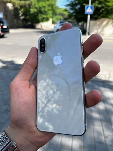 iphone x irsad: IPhone X, 64 GB, Ağ, Face ID