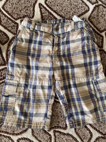 Şortlar: Uşaq şortları dəsti - Modellər: 4 ədəd uşaq şortu 1) Açıq mavi cins — 4