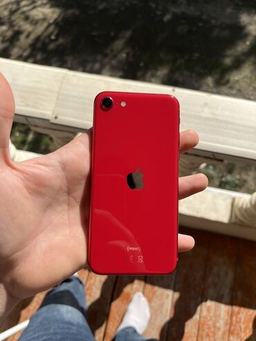 a10s ikinci el: IPhone SE 2020, 64 ГБ, Красный, Отпечаток пальца