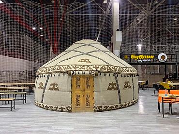 Аренда юрт: Аренда юрты, Каркас Деревянный, 85 баш, Казан, Посуда, С полом — 9