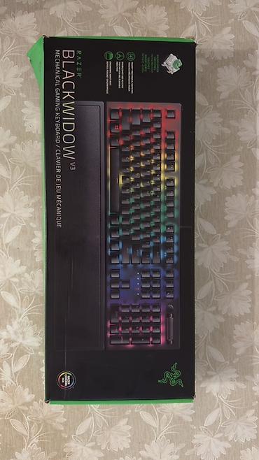 mechanical keyboard: Razer BlackWidow V3 – Mexaniki Oyun Klaviaturası - Razer Mechanical — 1
