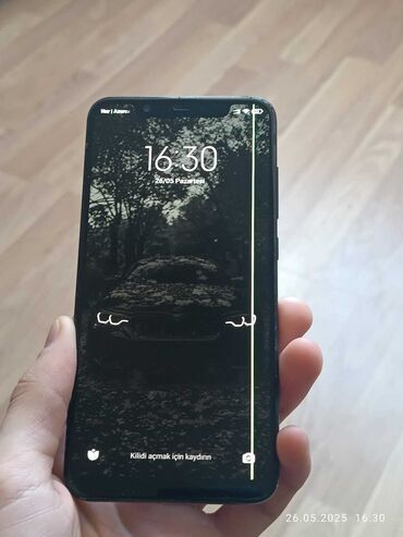 telefon tecili: Xiaomi Mi 8, 128 GB, rəng - Qara, 
 Face ID