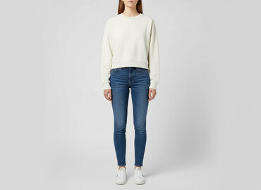 h m krótkie bluzy: Zara, Світшот жіночий, розмір S