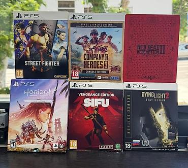 rdr 2 disk: PS5 oyun diskləri kolleksiyası - Street Fighter 6 (PS5) – döyüş — 1