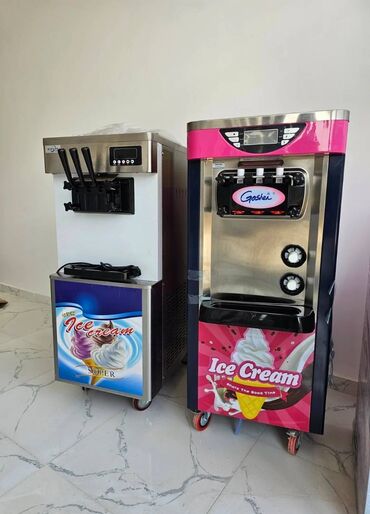Su, sok, ayran aparatları: Dondurma aparatı Ice cream machine GOSHEN ve BINGHE markalari Model 